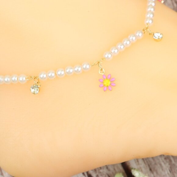 "Dainty Anklet for Women – Elegant Everyday Jewelry & Perfect Gift | MLCRC1166 - Picture 2 of 10